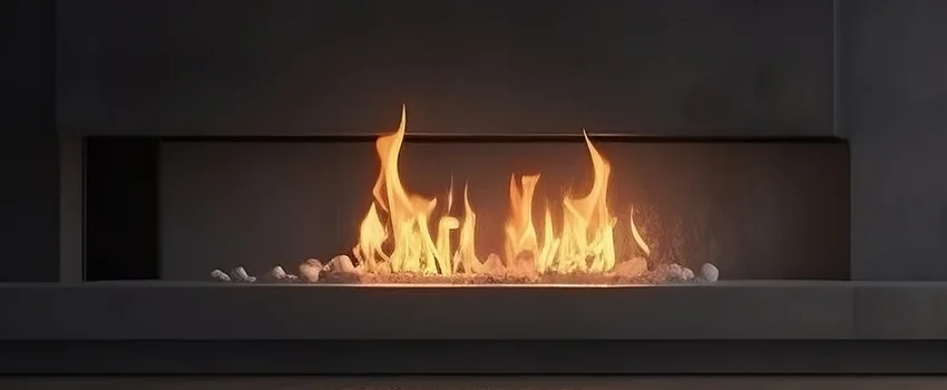 B-Vent Gas Fireplace Installation in Herriman, UT