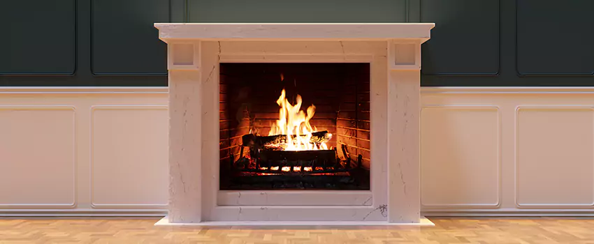 Open Flame Wood-Burning Fireplace Installation Services in Herriman, Utah