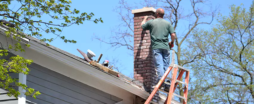 Vinyl and PVC Chimney Flashing Installation in Herriman, UT