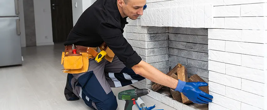 Fireplace Damaged Damper Frame Repair Services in Herriman, Utah