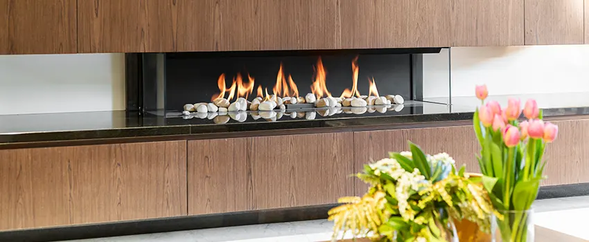Double-height Fireplace Design Refurbishment in Herriman, Utah