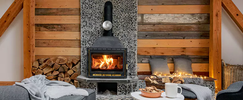 Thelin Hearth Products Direct Vent Gas Stove Fireplace Inspection in Herriman, Utah